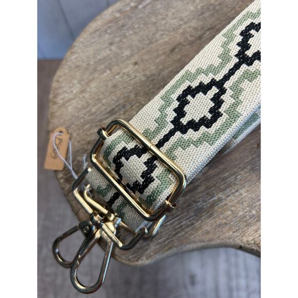 Wide Purse Strap Adjustable Purse Strap Crossbody Guitar Strap NEW - Picture 3 of 5